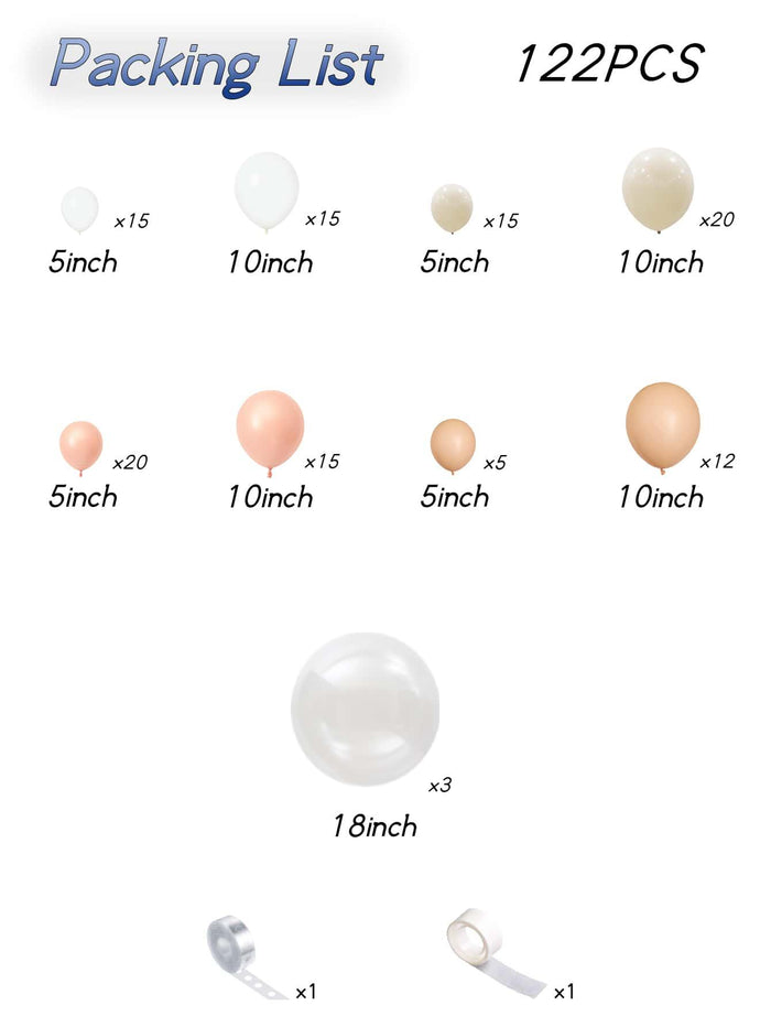 112pcs Balloon Garland Set - Decotree.co Online Shop
