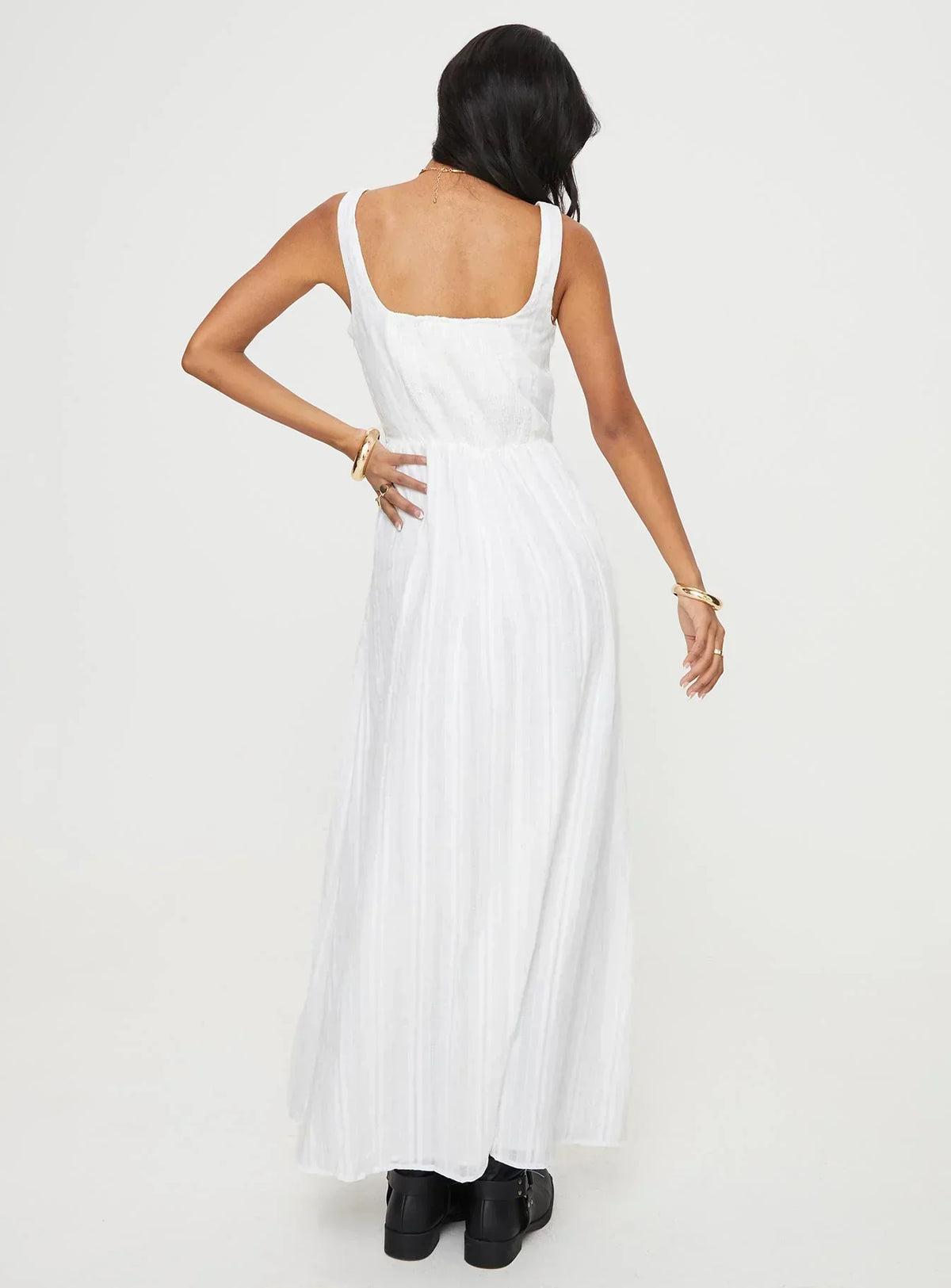 Lorinda Maxi Dress White