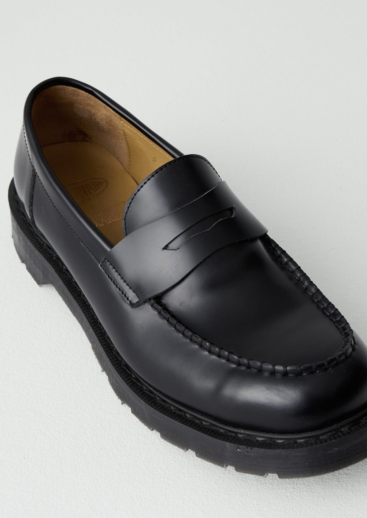 Solovair Chunky Loafers | Black