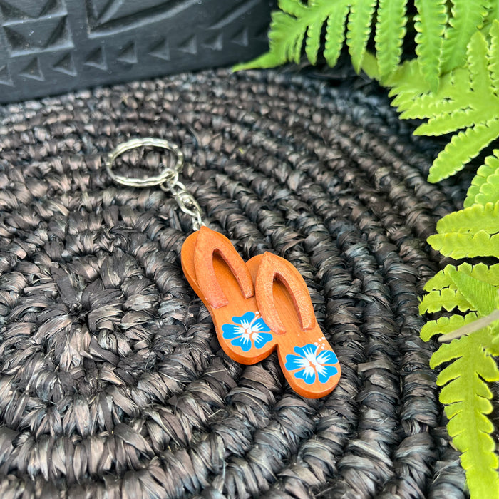 Pair Slipper Keychain