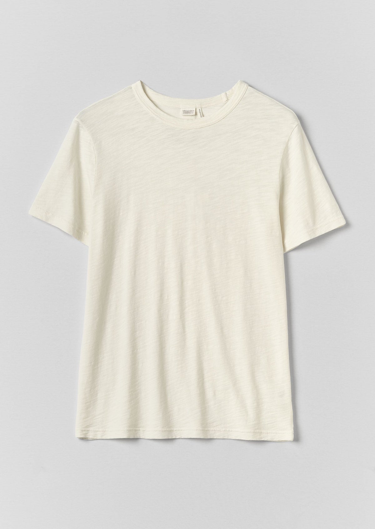 Theo Organic Cotton Short Sleeve Tee | Chalk