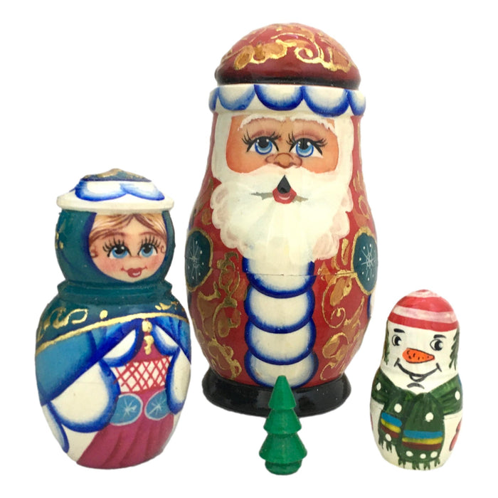 Santa nesting dolls