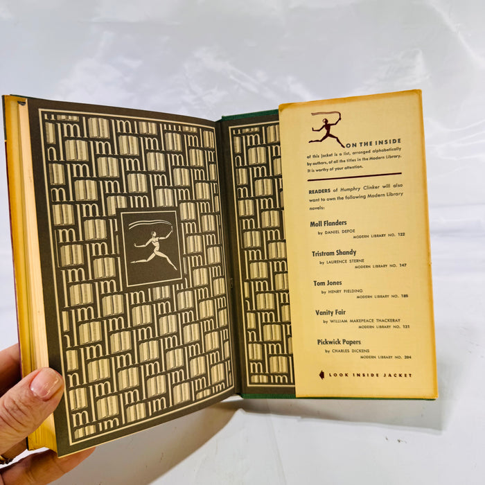 Humphry Clinker by Tobias Smollett (1929), A Modern Library Book