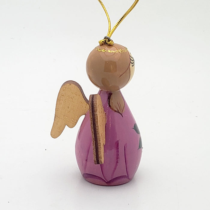 small lavender Christmas Angel