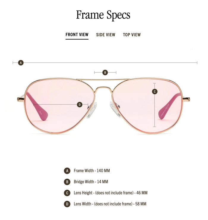 Mabuhay Sunglasses in Matte Gold