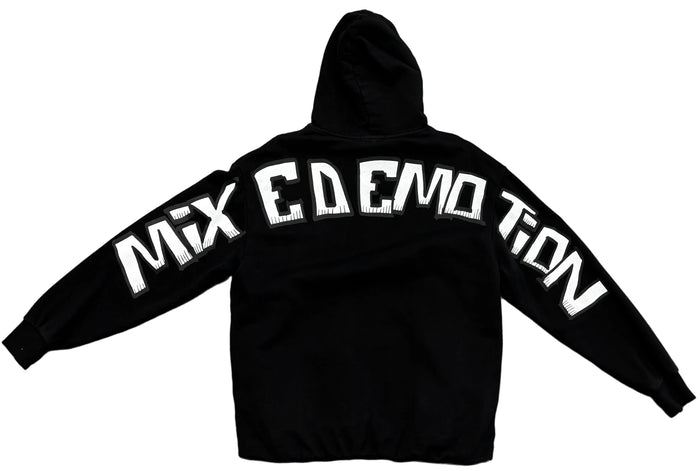 Mixed Emotions Cropped Hoodie "Monster"
