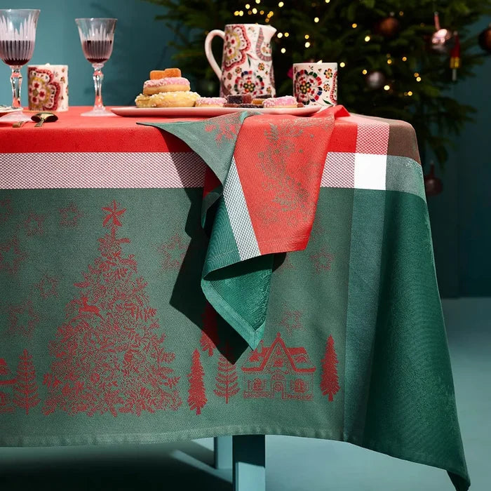 Noel Magique Houx Napkin