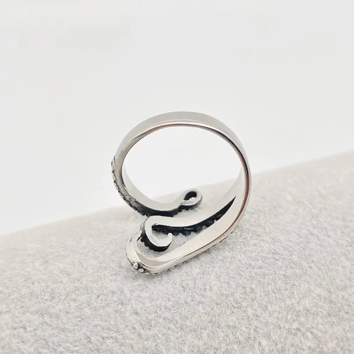 Octopus Tentacle Adjustable Ring