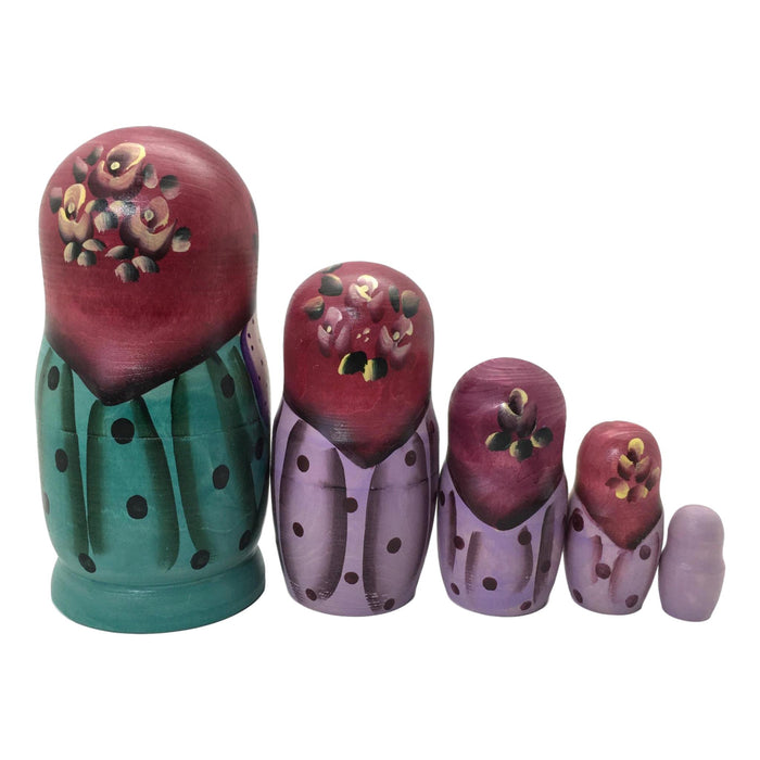 Traditional russian nesting dolls