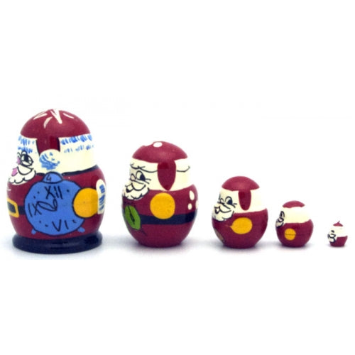 Santa Miniature Nesting Doll