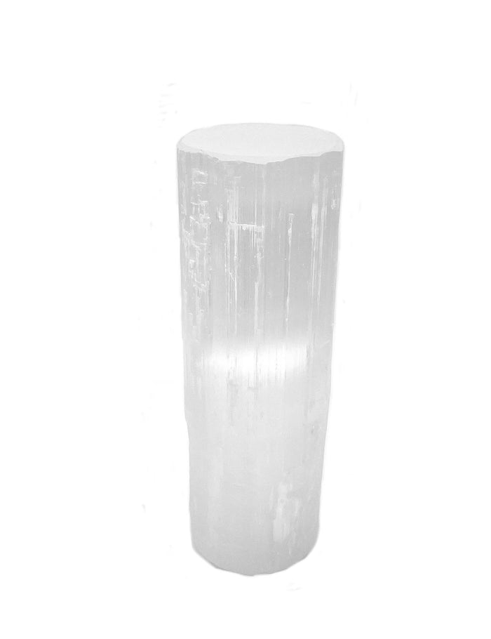 Selenite Lamp 10"
