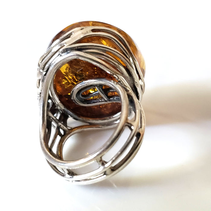spider web adjustable ring