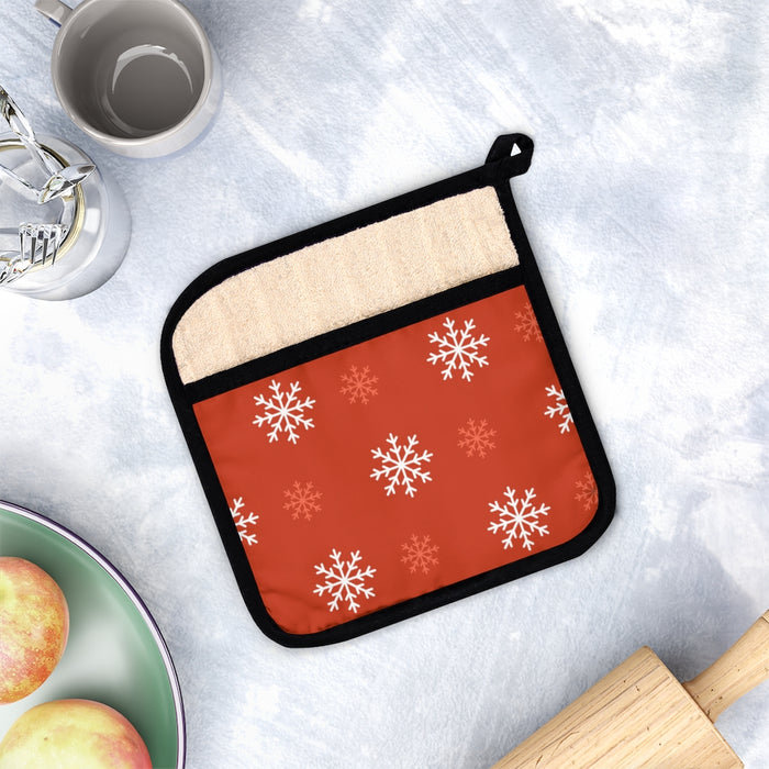 Snowflakes Pot Holder