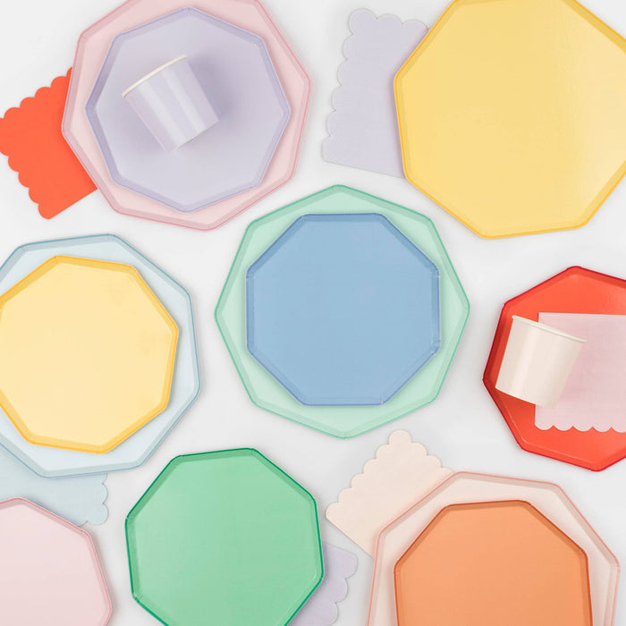 Summer Sky Blue Side Plates