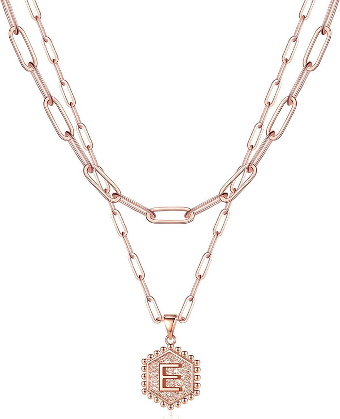 E / Rose Gold