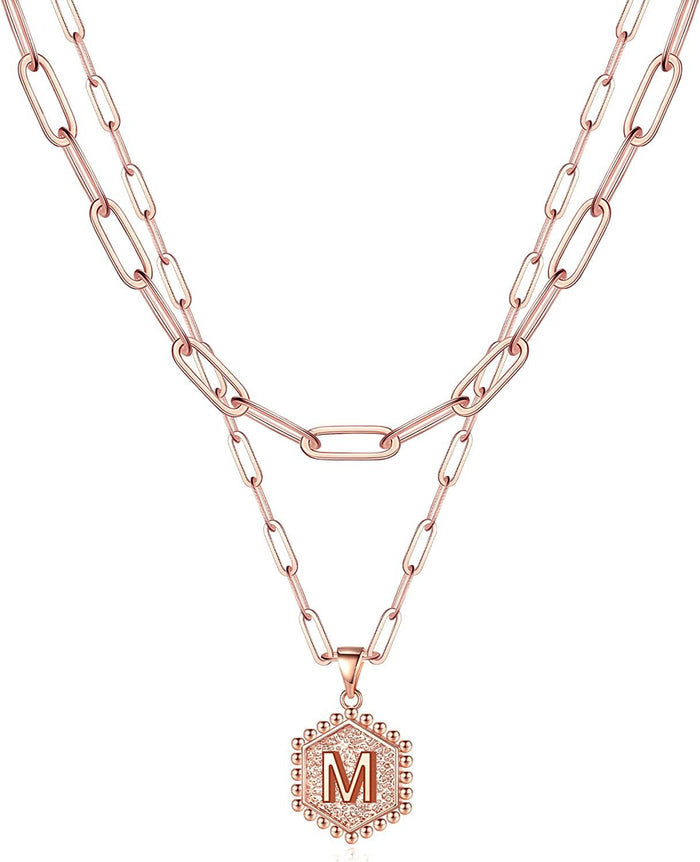 M / Rose Gold