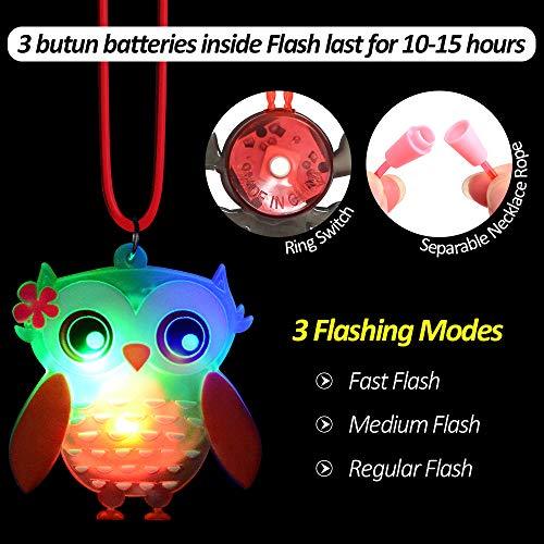 15pcs Halloween LED Necklaces Party Favors for Kids and Adults - Decotree.co Online Shop