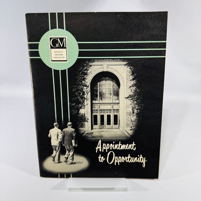 1952 General Motors Institute Appointment to Opportunity Booklet