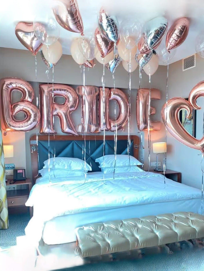 5pcs Bride Design Balloon - Decotree.co Online Shop
