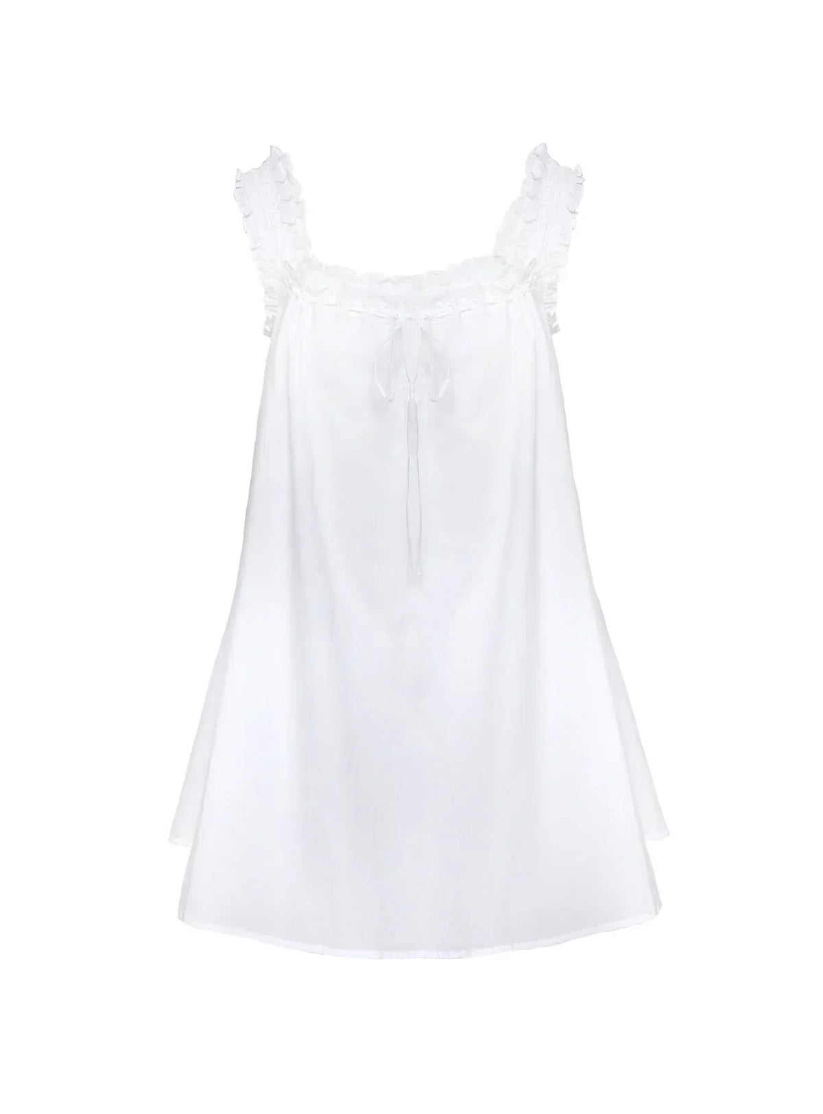 Swing Mini Dress White