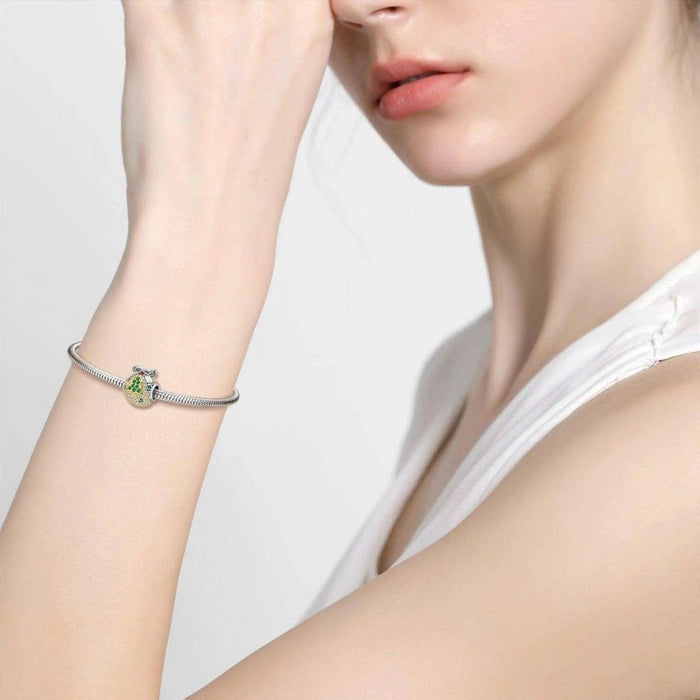 925 Silver Christmas Ball Bead Necklace Bracelet - DIY Accessory - DiyCraftsProject