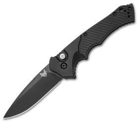 9600 Rukus II Benchmade Rukus II Automatic Knife (3.4" Black) 9600BK - GearBarrel.com