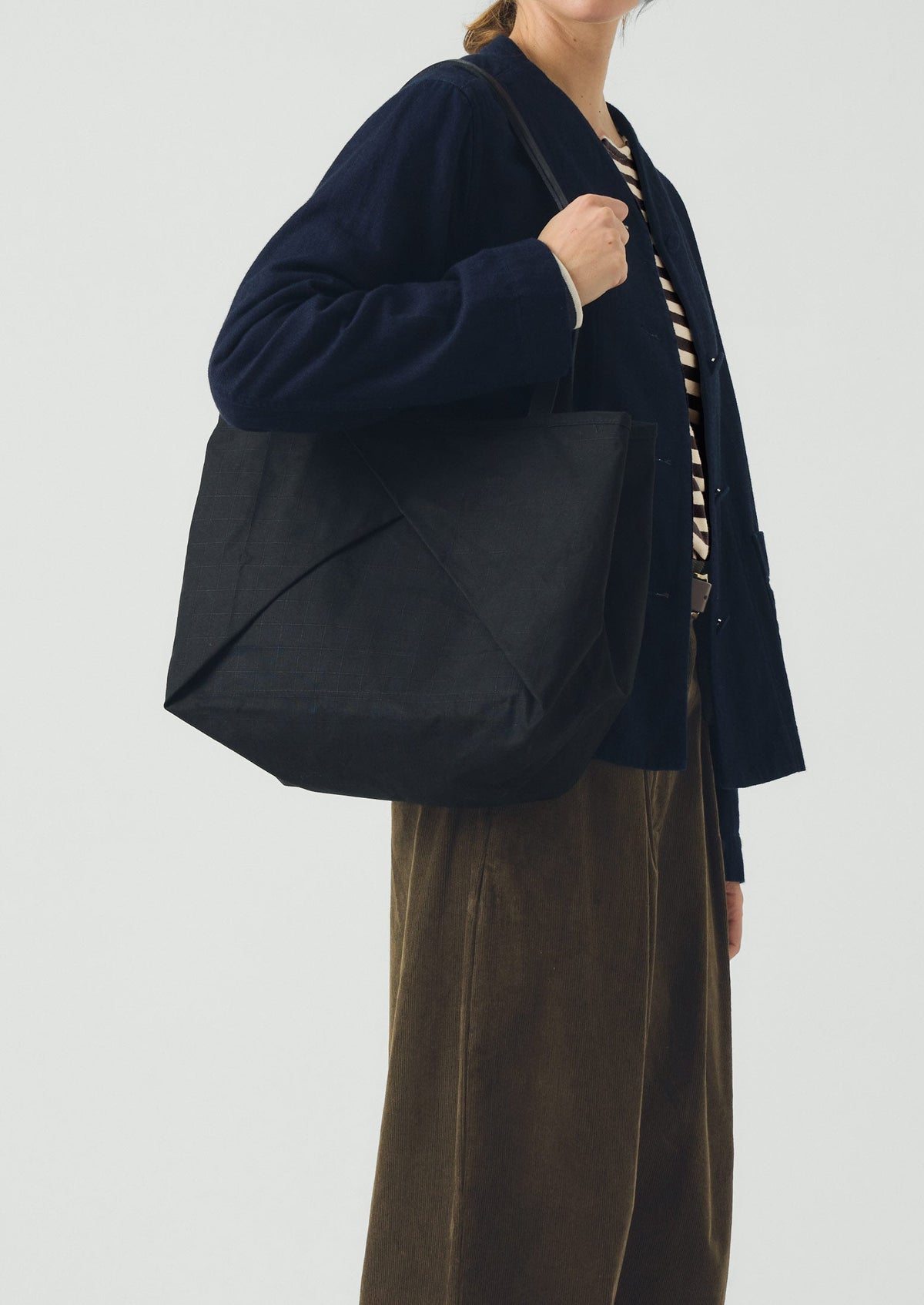 Kate Sheridan Cotton Origami Tote | Black