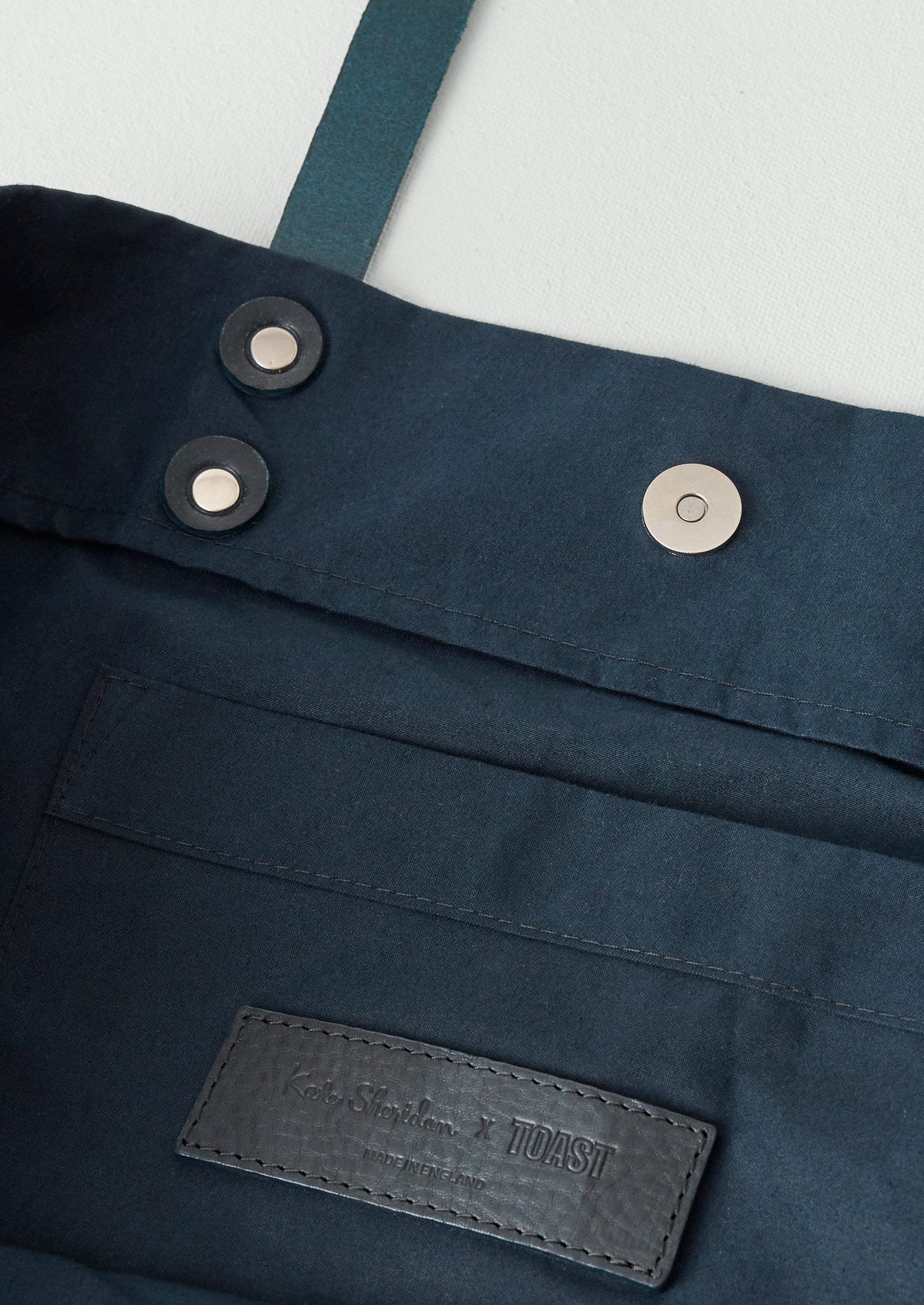 Kate Sheridan Waxed Canvas Tote | Midnight