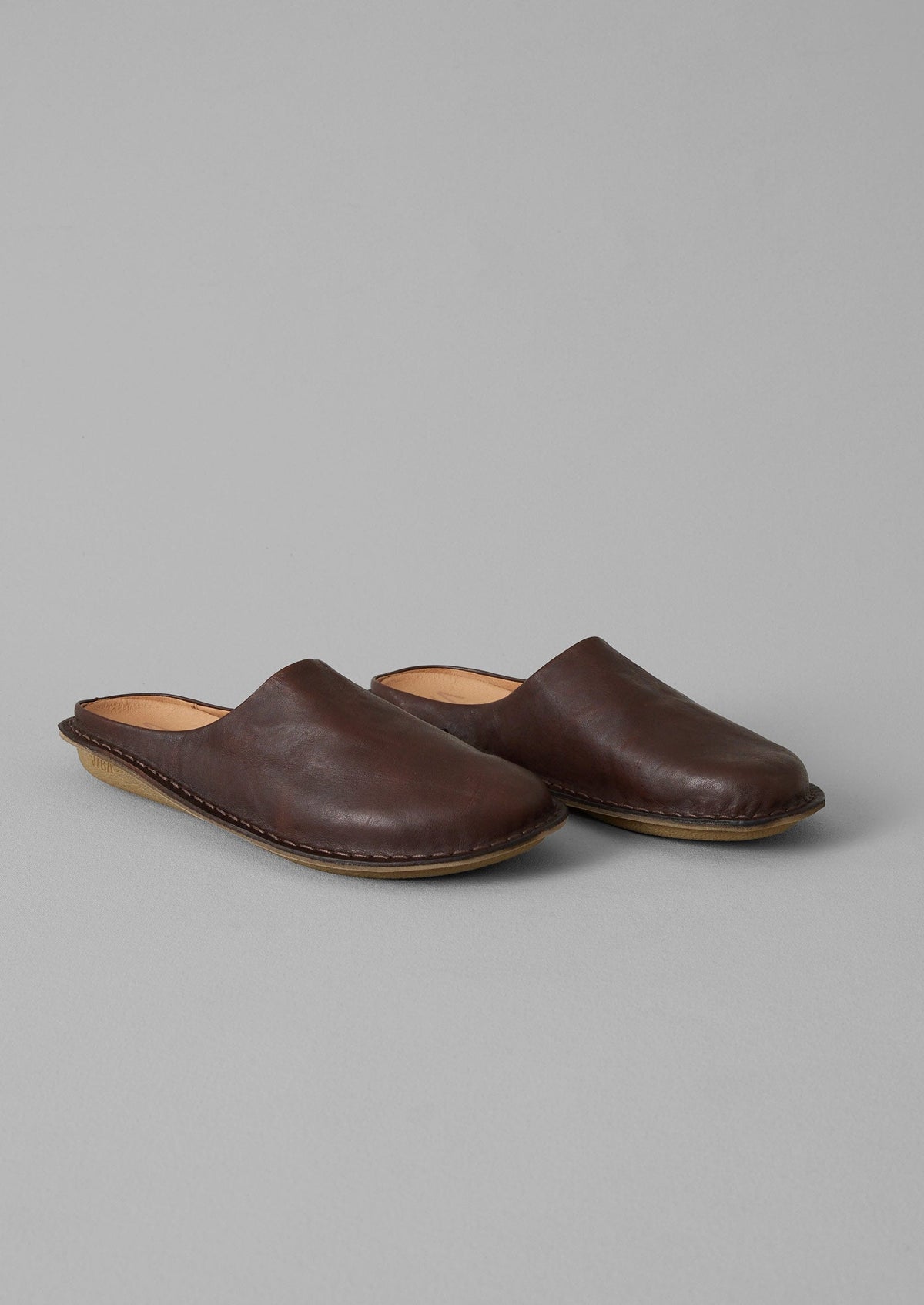 Vibae Mules | Cocoa Brown