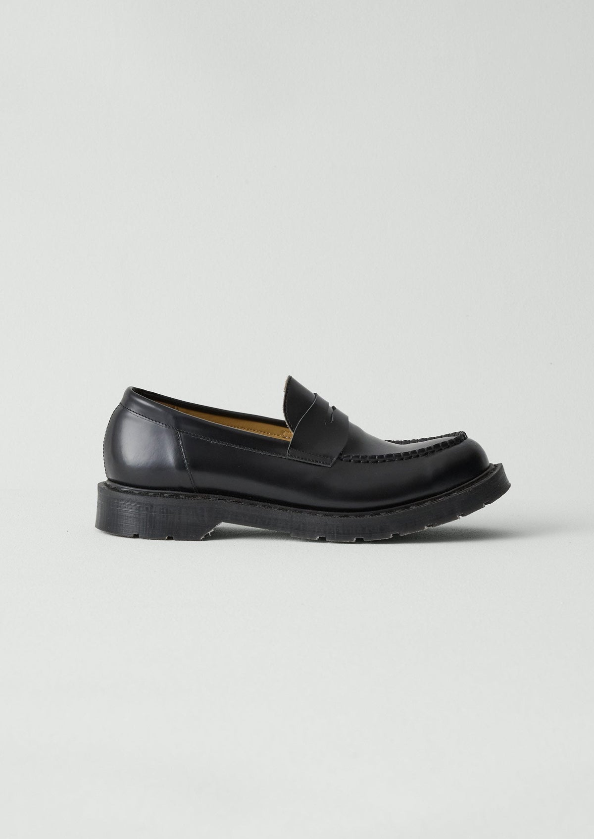 Solovair Chunky Loafers | Black