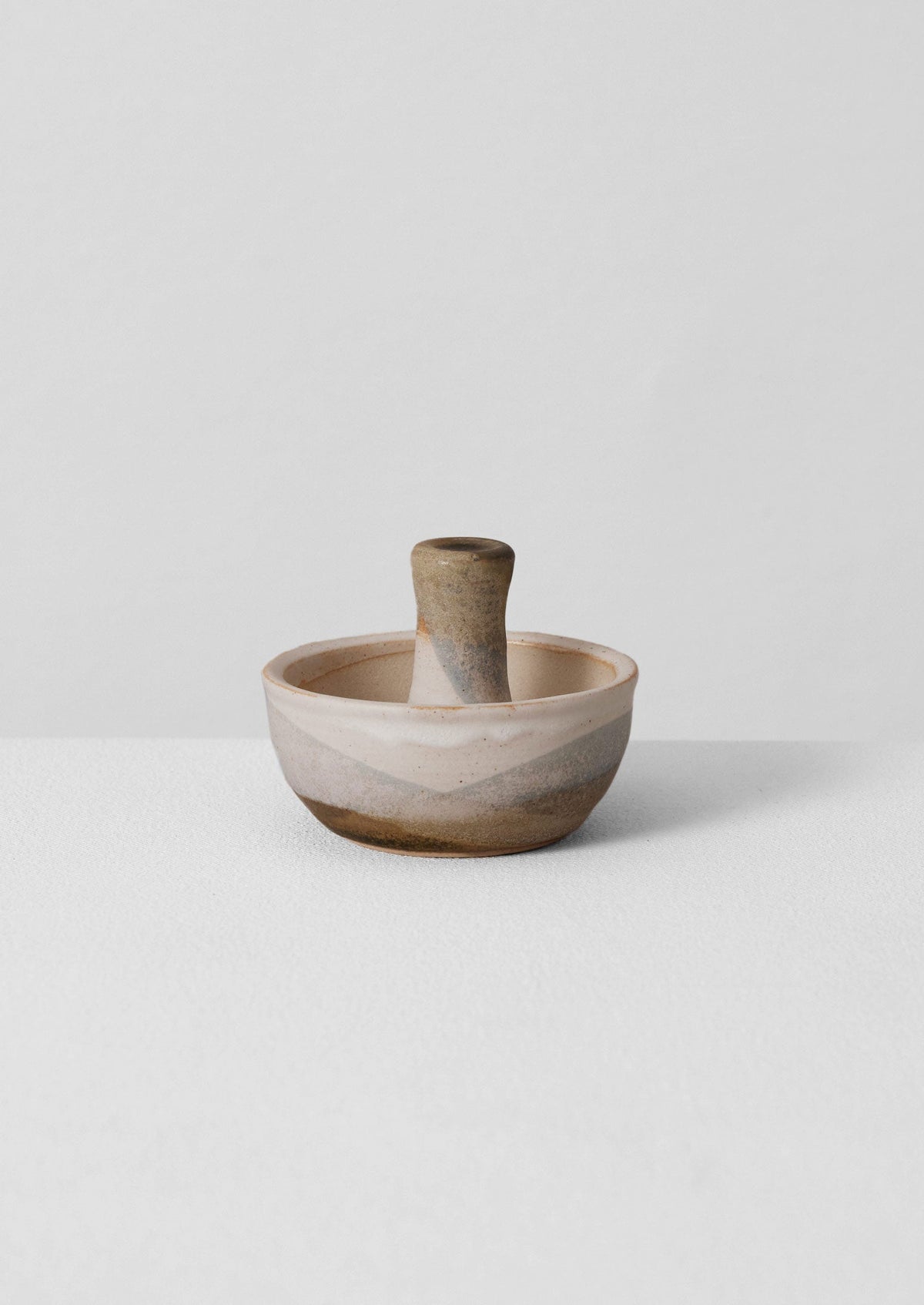 Maria Cabrera Spice Pestle and Mortar | Chalk/Shade Blue