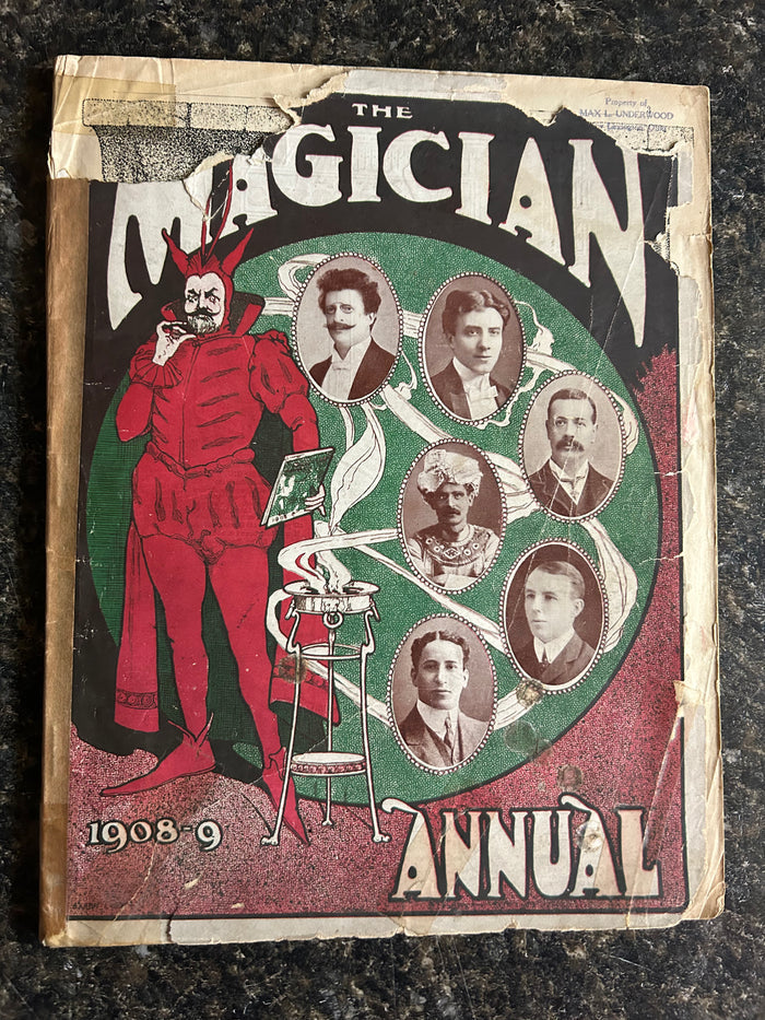 The Magician Annual  1908-09 - Will Goldston