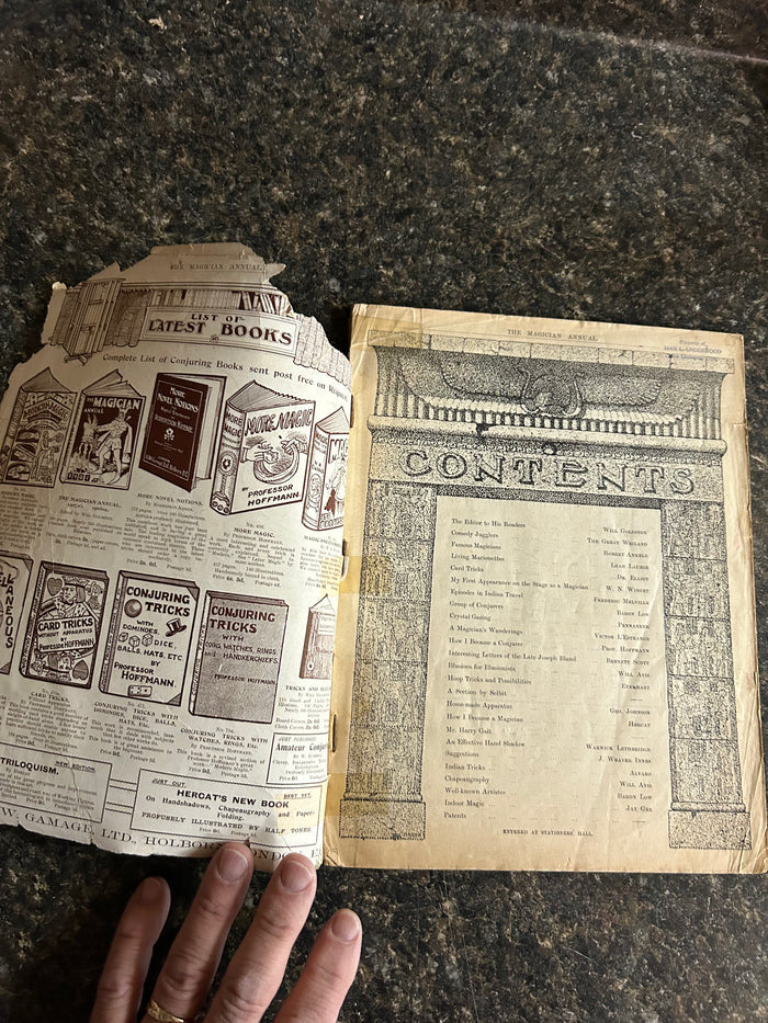 The Magician Annual  1908-09 - Will Goldston