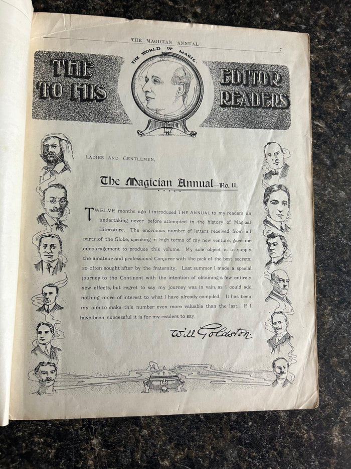 The Magician Annual  1908-09 - Will Goldston