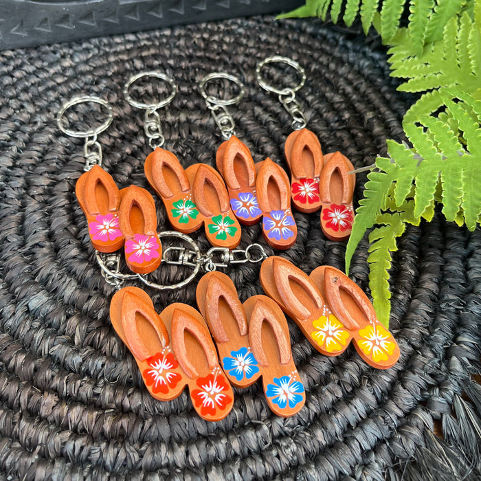 Pair Slipper Keychain