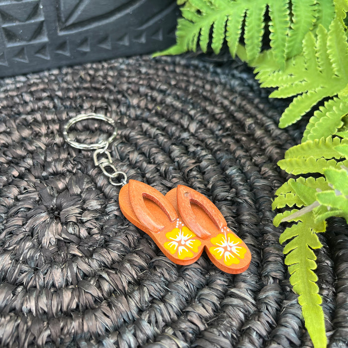 Pair Slipper Keychain