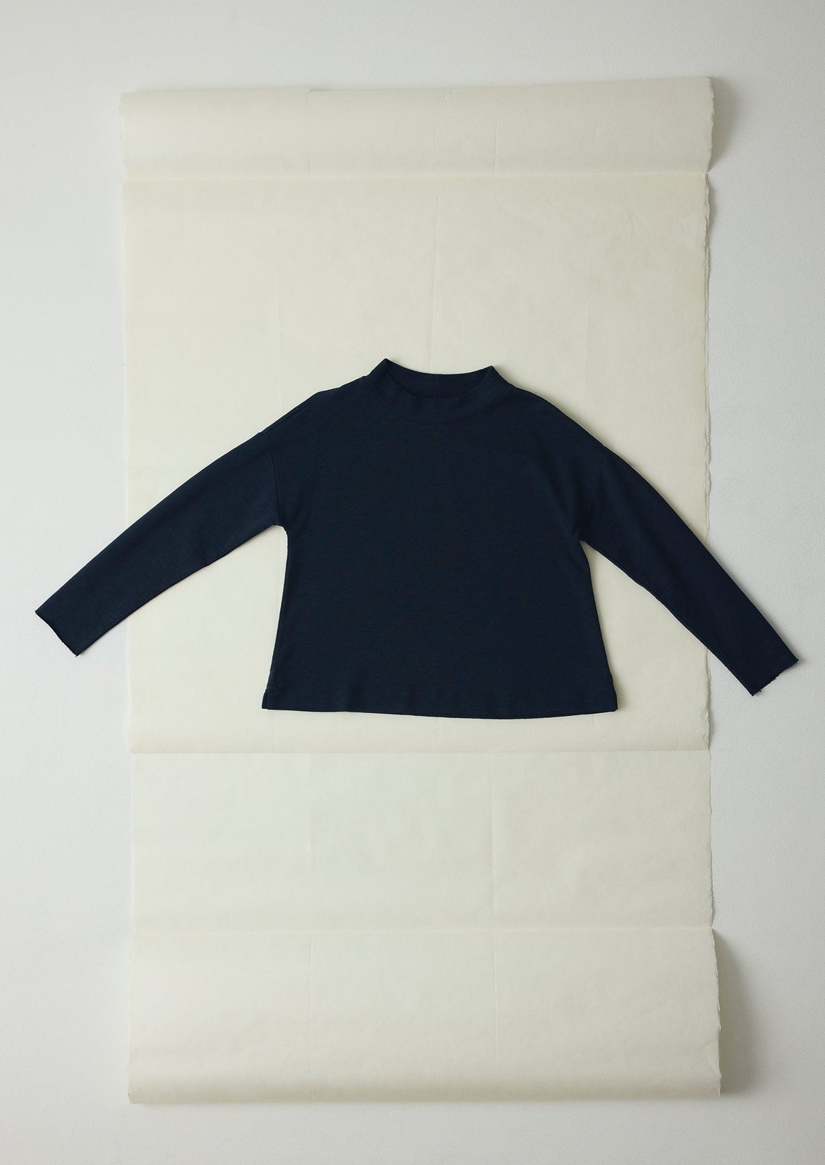 Loopback Jersey Easy Sweater | Midnight
