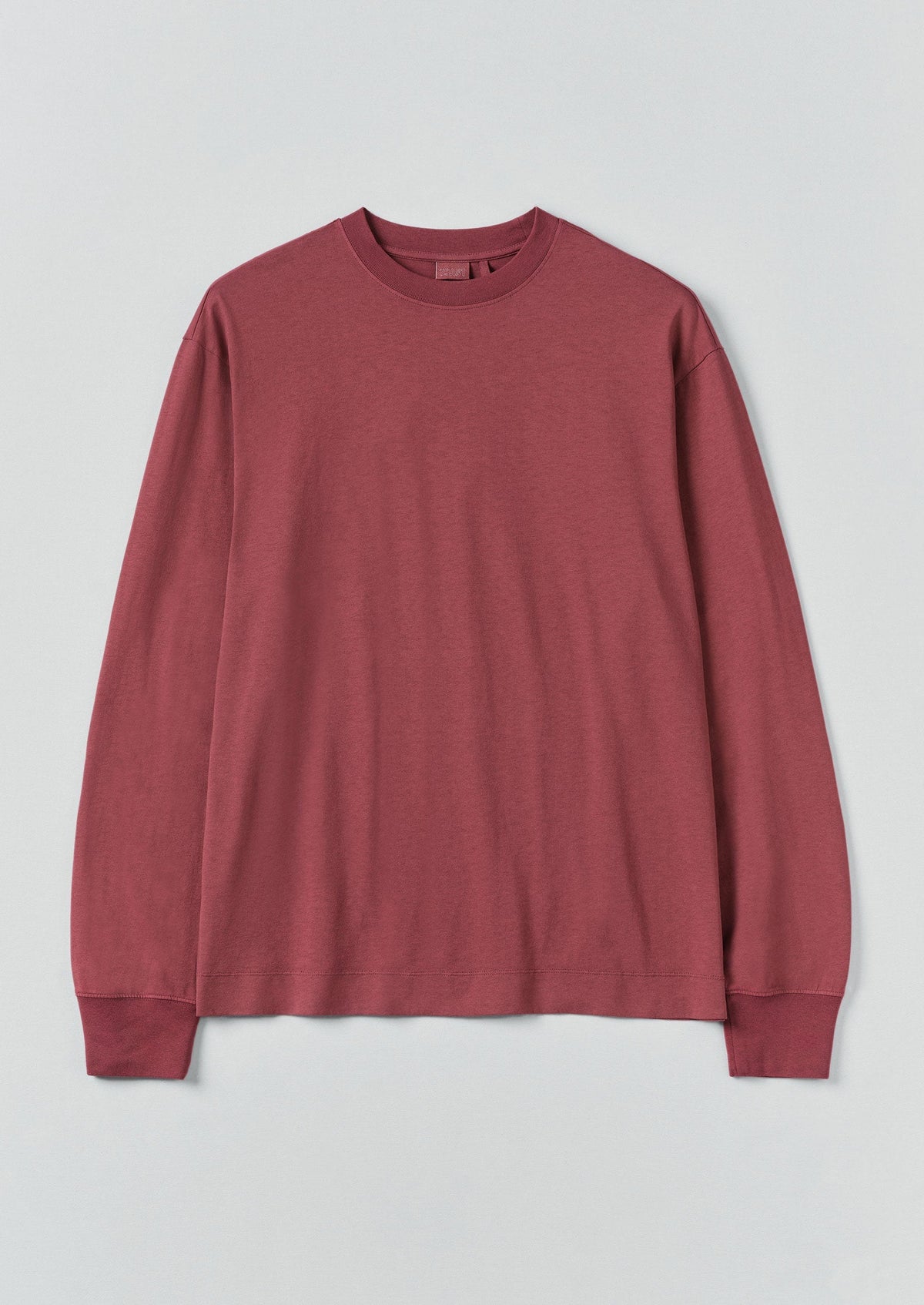 Long Sleeve Crew Neck Tee | Apple Butter
