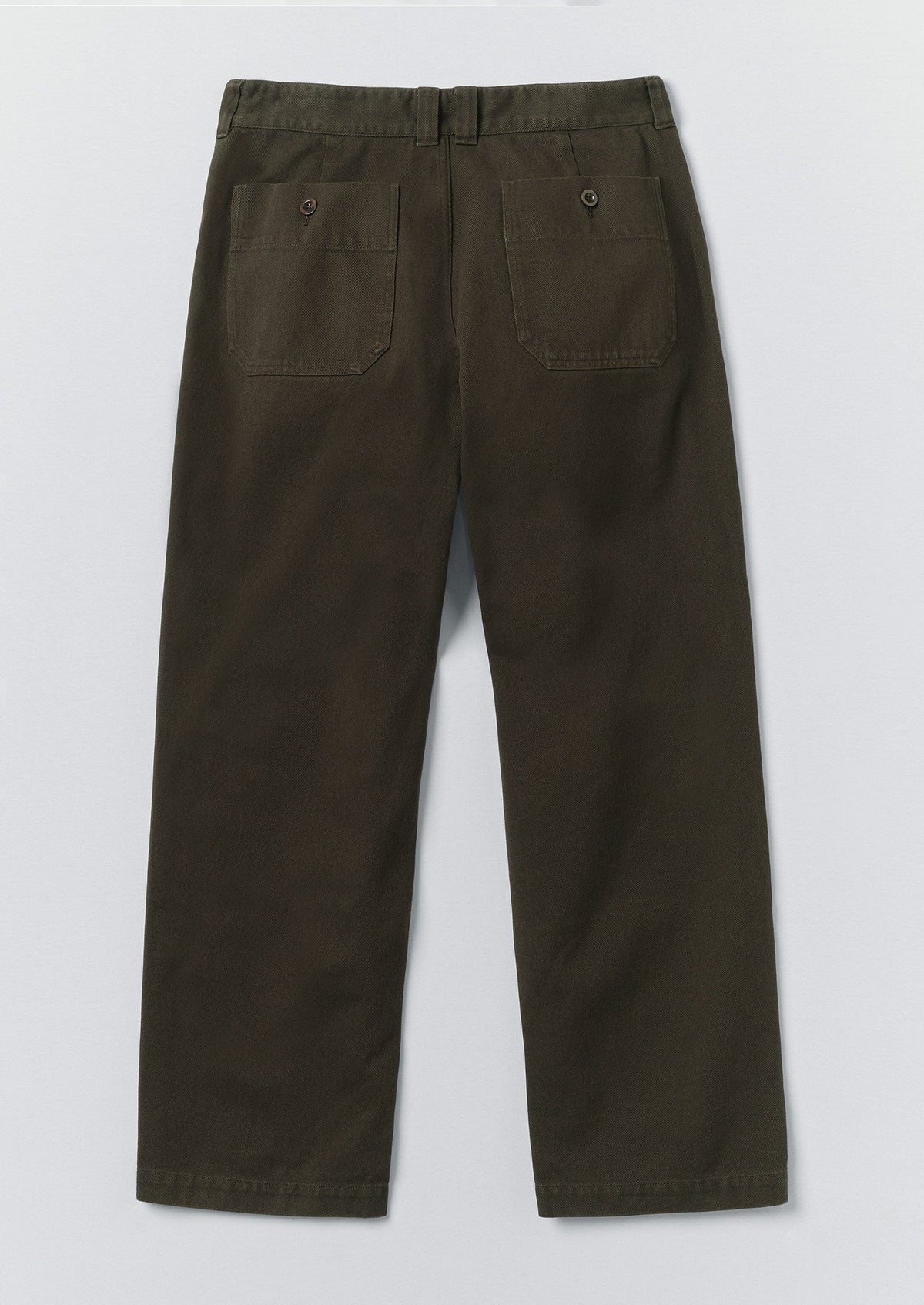 Rory Straight Leg Trousers | Iron Green