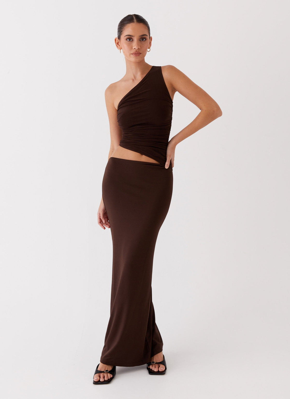 Mia Asymmetrical Long Dress