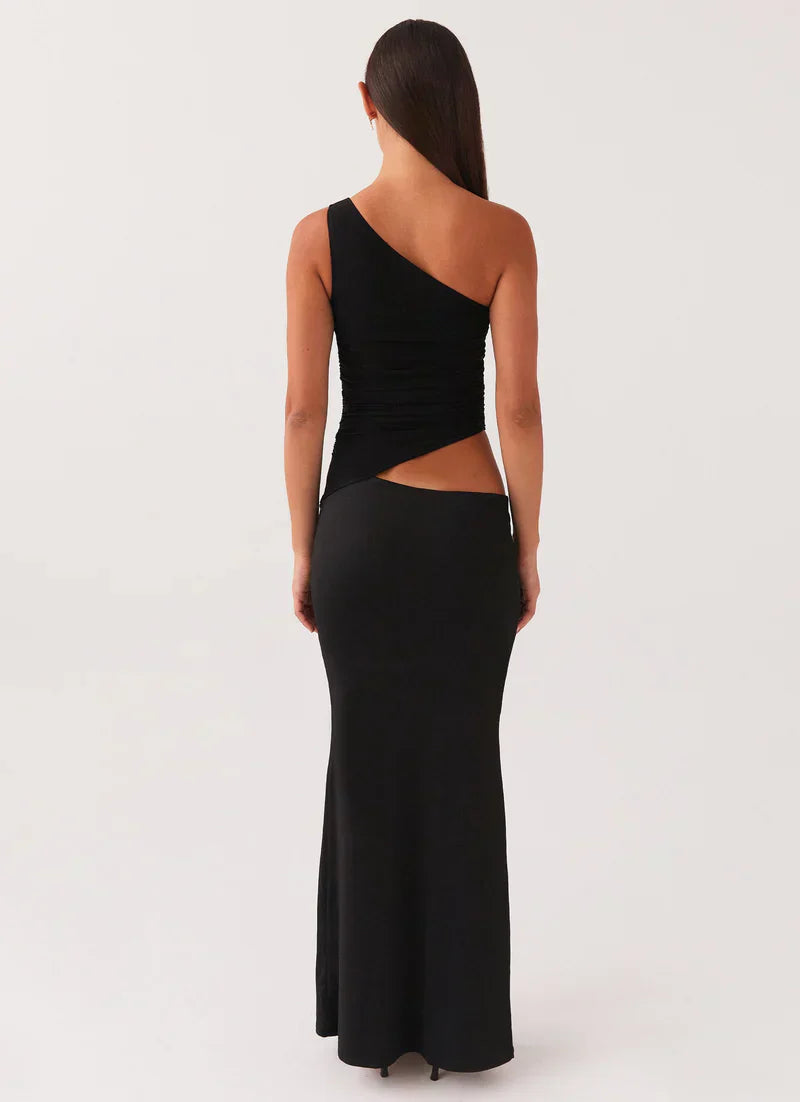 Mia Asymmetrical Long Dress