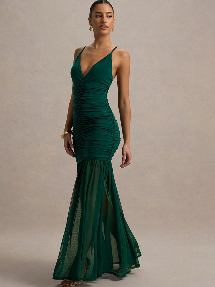 Solara Glow Maxi Dress.