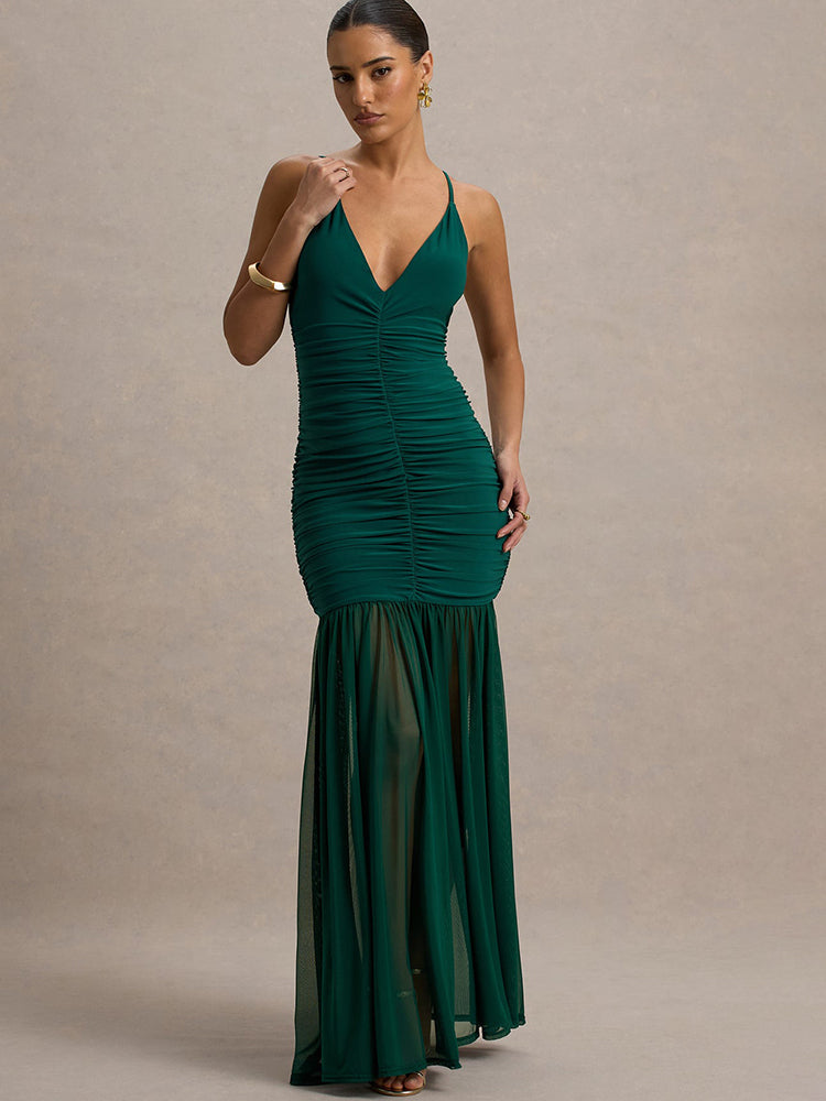 Solara Glow Maxi Dress.