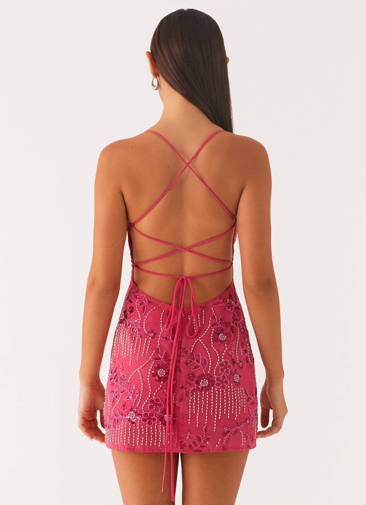 VIETTA SEQUIN MINI DRESS