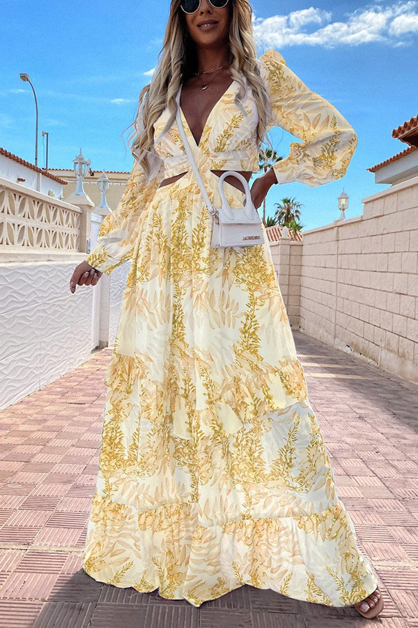 Solenne – Cut-out Maxi Dress with a Dreamy Look