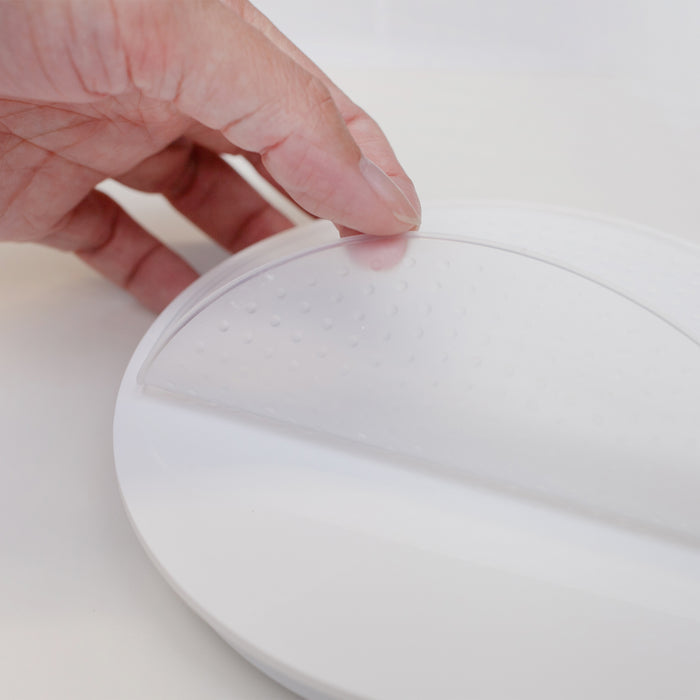 Acrylic Cookie and Cupcake Turntable makes for easy decorating.  Features a 6 inch surface with a smooth non-wobbly spin, and silicone textured surface to cold your cookie in place.  Cookie decorating tool.