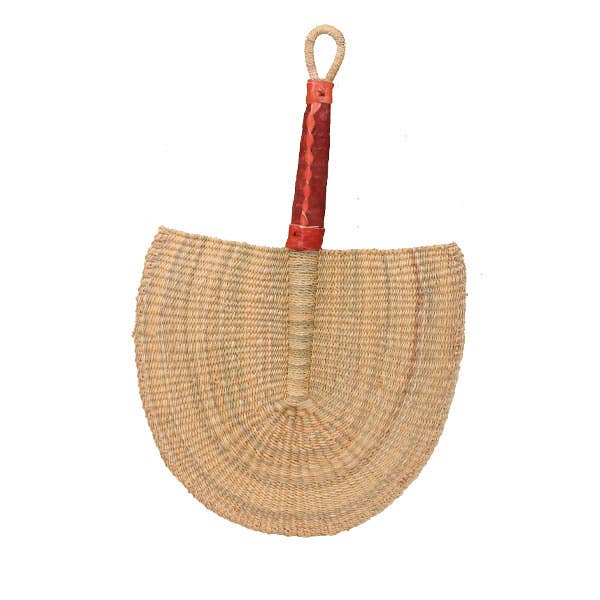 African Bolga Fan : Natural Grass Fan