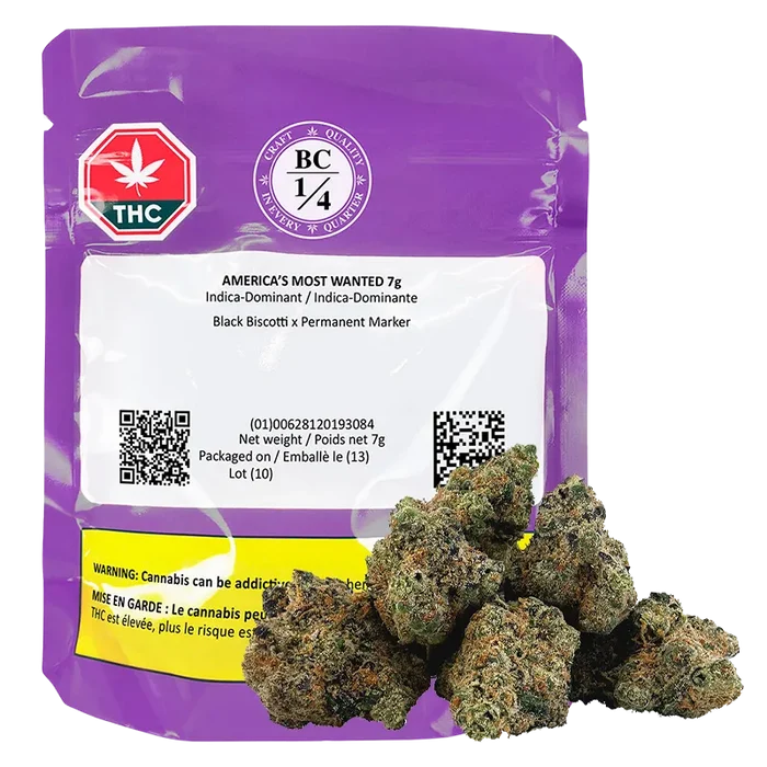 BC 1/4 7 g America's Most Wanted Flower