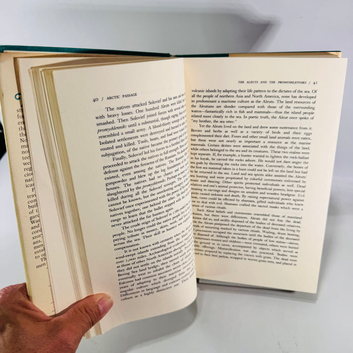 Arctic Passage by William R Hunt 1975 First Edition Bering Sea History Hardcover with Dust Jacket