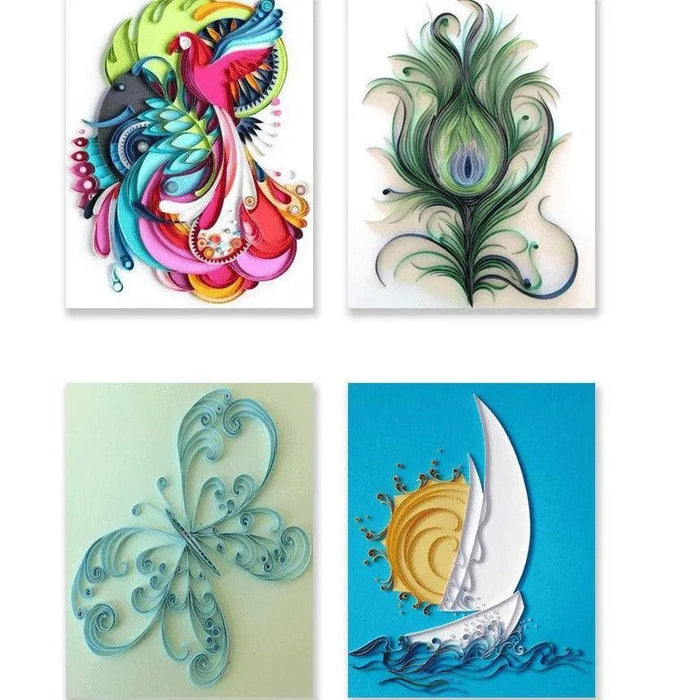 Art Beginner Paper Craft Paper Craft Kit - DiyCraftsProject